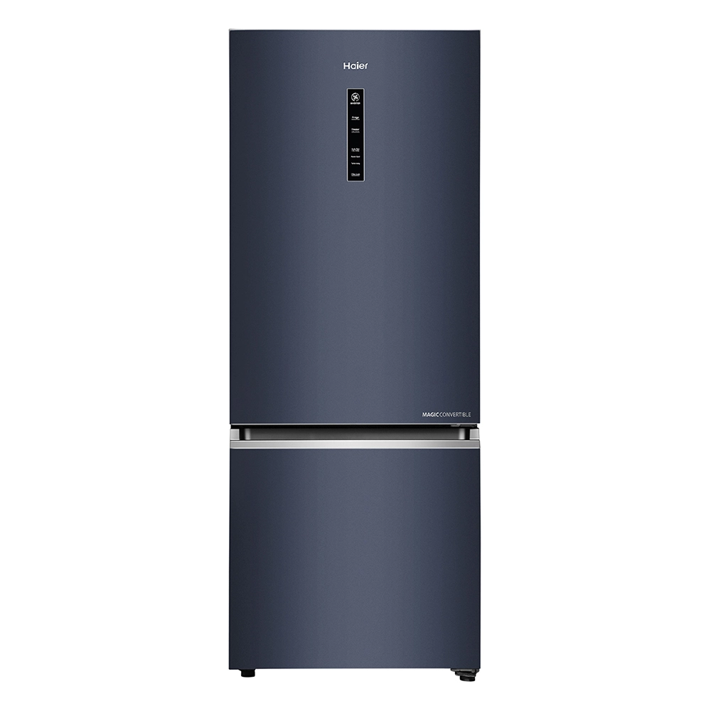 Haier 355L 3 Star Inverter Frost Free Double Door Bottom Mounted Refrigerator with Triple Inverter & Dual Fan Technology HRB-4053BGK-P